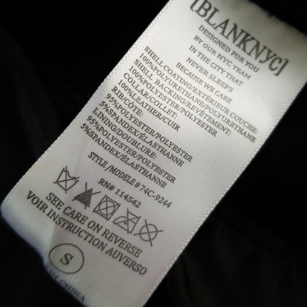 Drape Leather Jacket - image 8